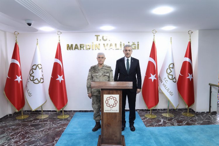 Jandarma Genel Komutanı Orgeneral Arif Çetin Mardin’de