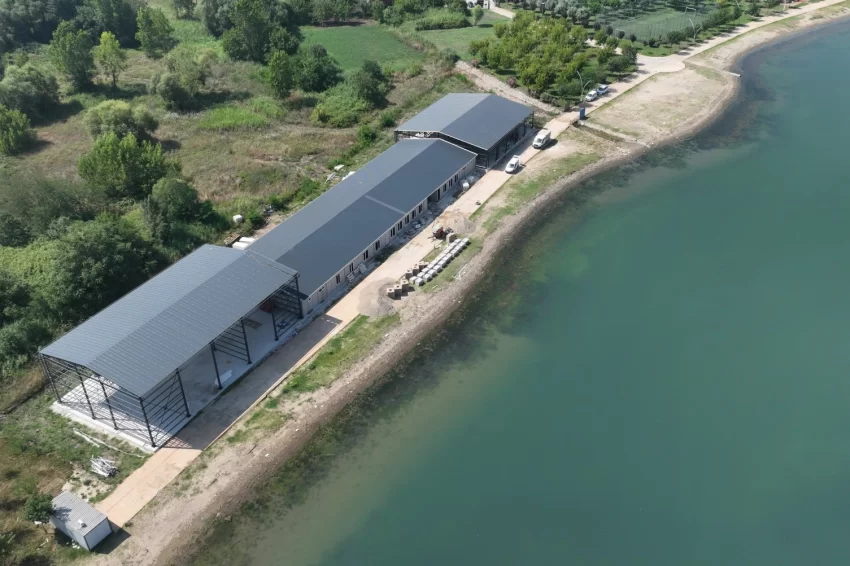 Başiskele Su Sporları’nda çatı imalatı tamam