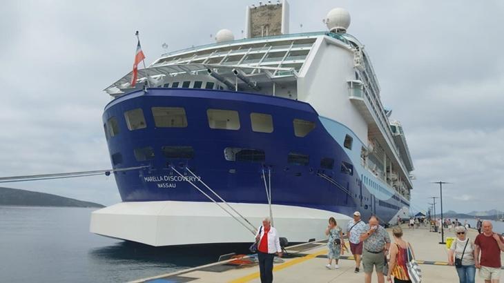 Bodrum’a “Marella Discovery 2” kruvaziyeriyle 1789 turist geldi – Düzgün Haber