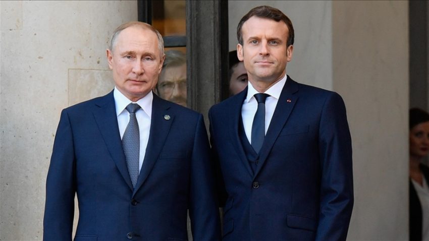 Putin ve Macron, Orta Doğu ve Ukrayna’yı görüştü