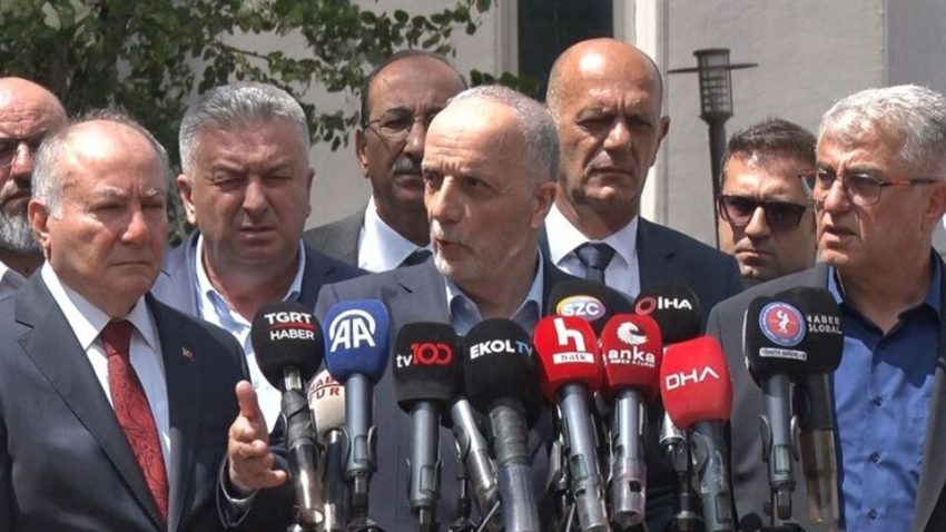 Türk-İş’ten kamu çalışanı için Cumhurbaşkanı Erdoğan’a davet