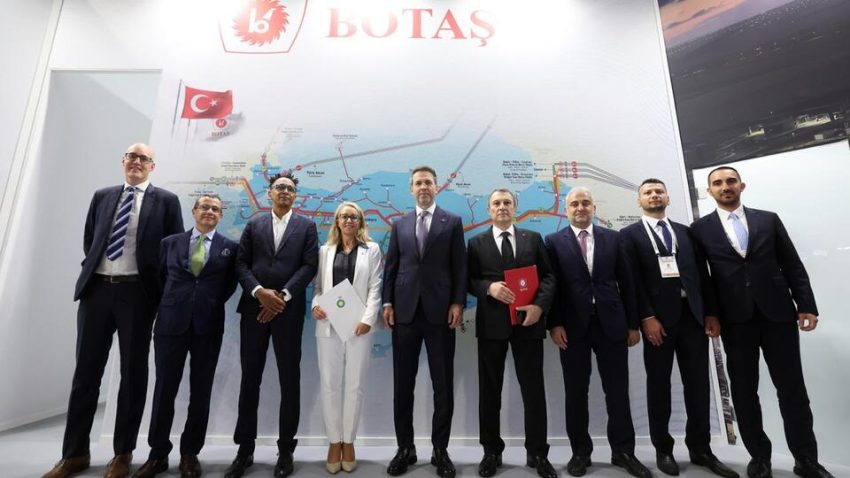 BOTAŞ ile üç güç devi ortasında doğalgaz mutabakatı