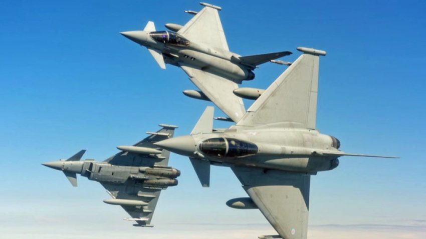 Türkiye ve İngiltere, Eurofighter dayanak mukavelesi imzaladı